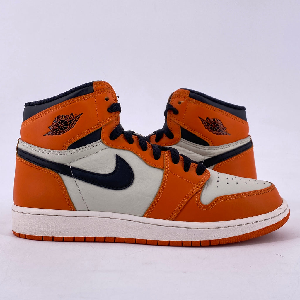 Air Jordan (GS) 1 Retro High OG "Reverse Shattered Backboard" 2016 Used Size 7Y