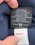 Supreme Beanie "BOX LOGO" New Navy Size OS