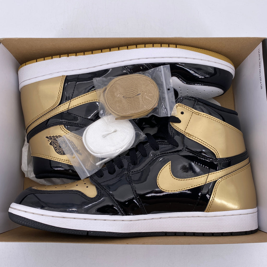 Air Jordan 1 Retro High "Gold Top Three" 2017 Used Size 12