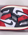 Air Jordan 1 Retro High OG "Black Toe Reimagined" 2025 New Size 12