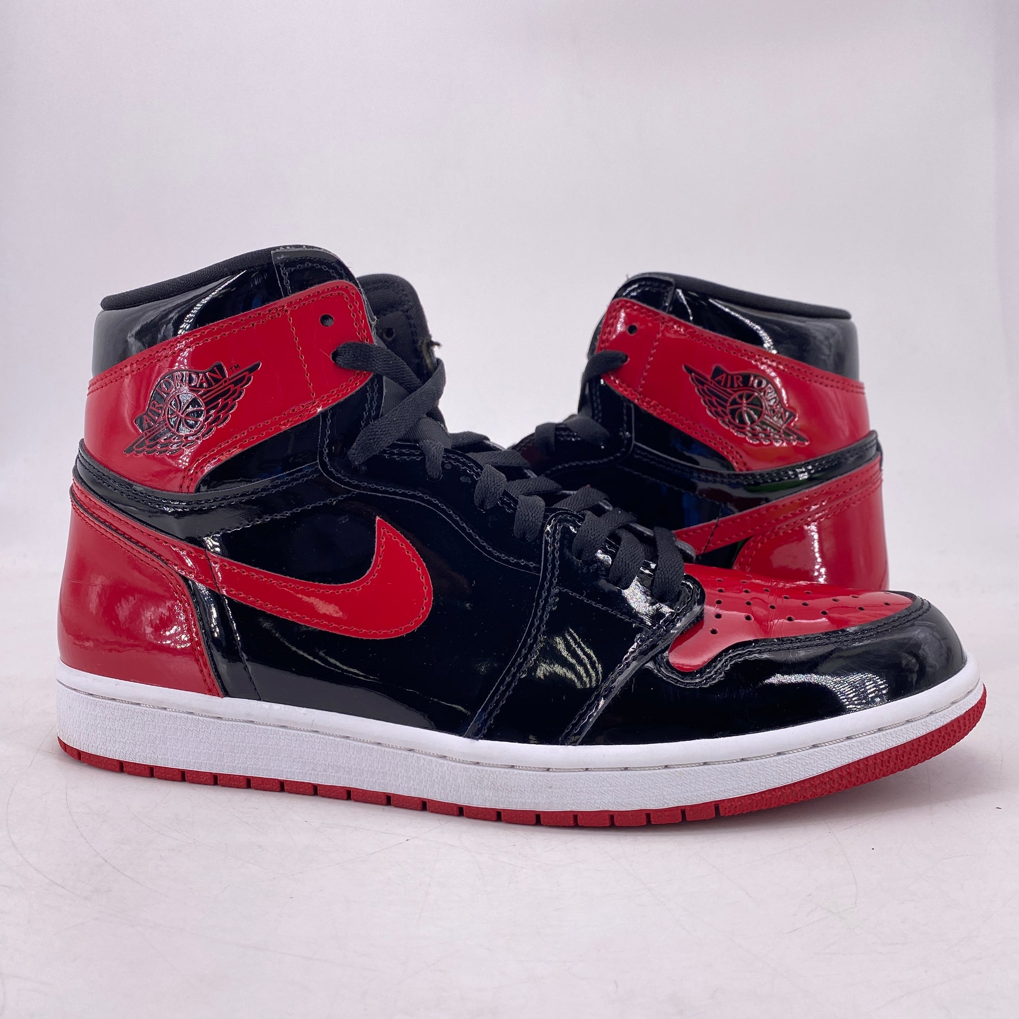 Air Jordan 1 Retro High OG &quot;Patent Bred&quot; 2021 Used Size 11