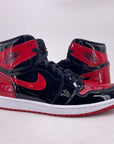 Air Jordan 1 Retro High OG "Patent Bred" 2021 Used Size 11