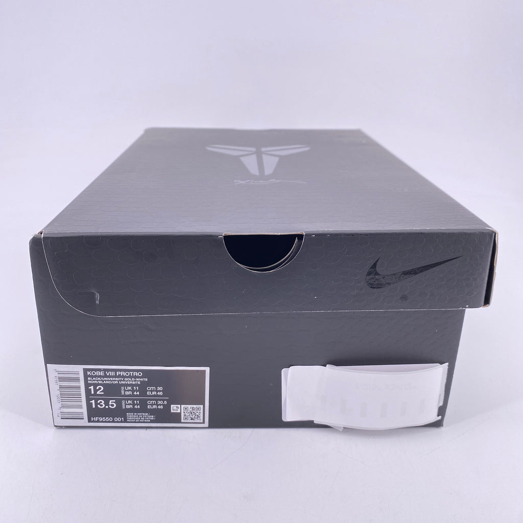 Nike Kobe 8 Protro "Lakers Away" 2024 Used Size 12