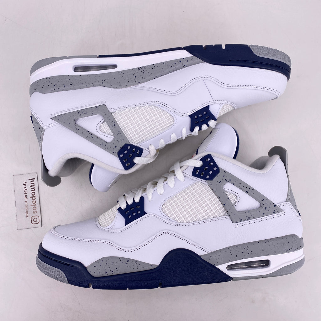 Air Jordan 4 Retro "Midnight Navy" 2022 New (Cond) Size 13