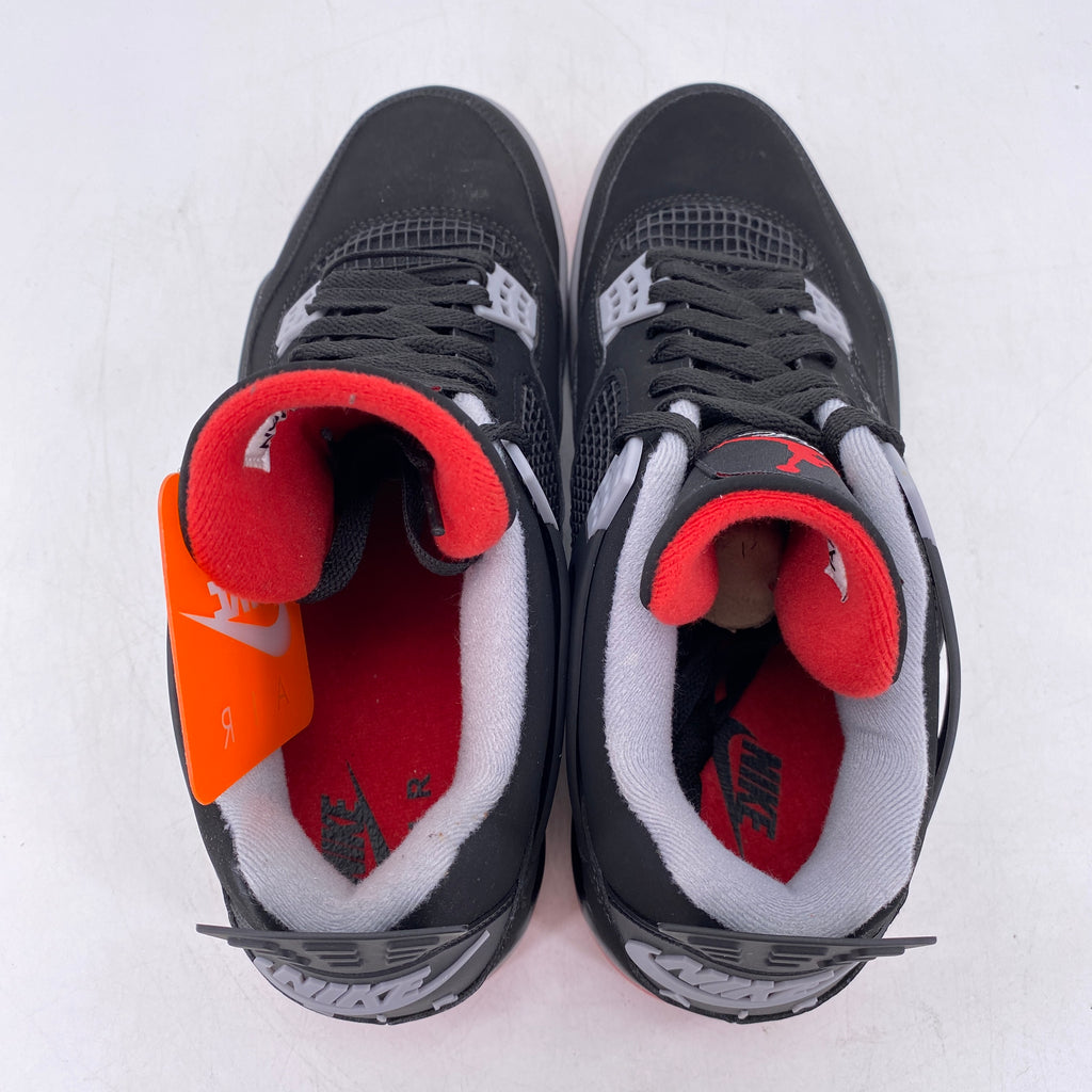 Air Jordan 4 Retro "Bred" 2019 New Size 11.5