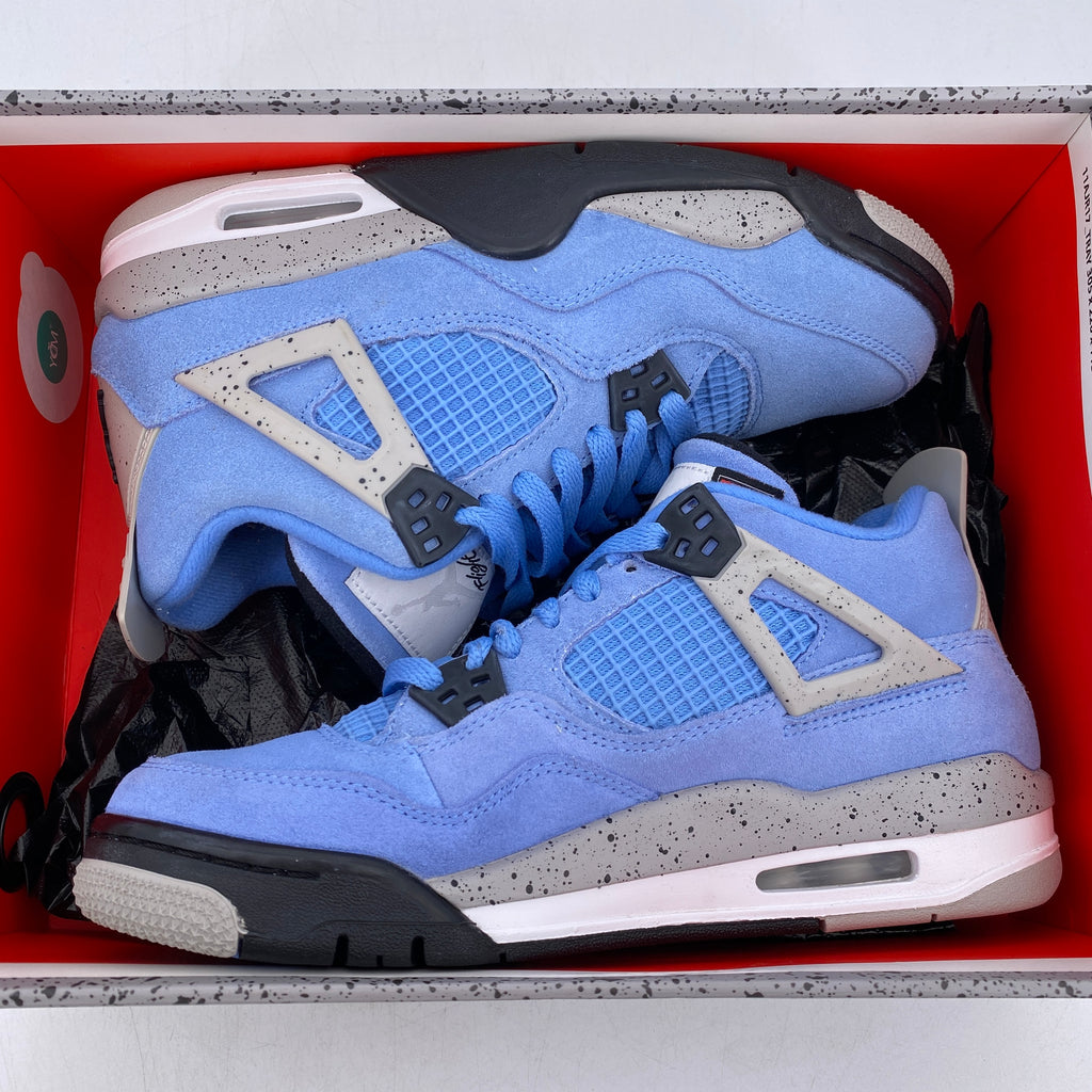 Air Jordan (GS) 4 Retro "University Blue" 2021 Used Size 6Y