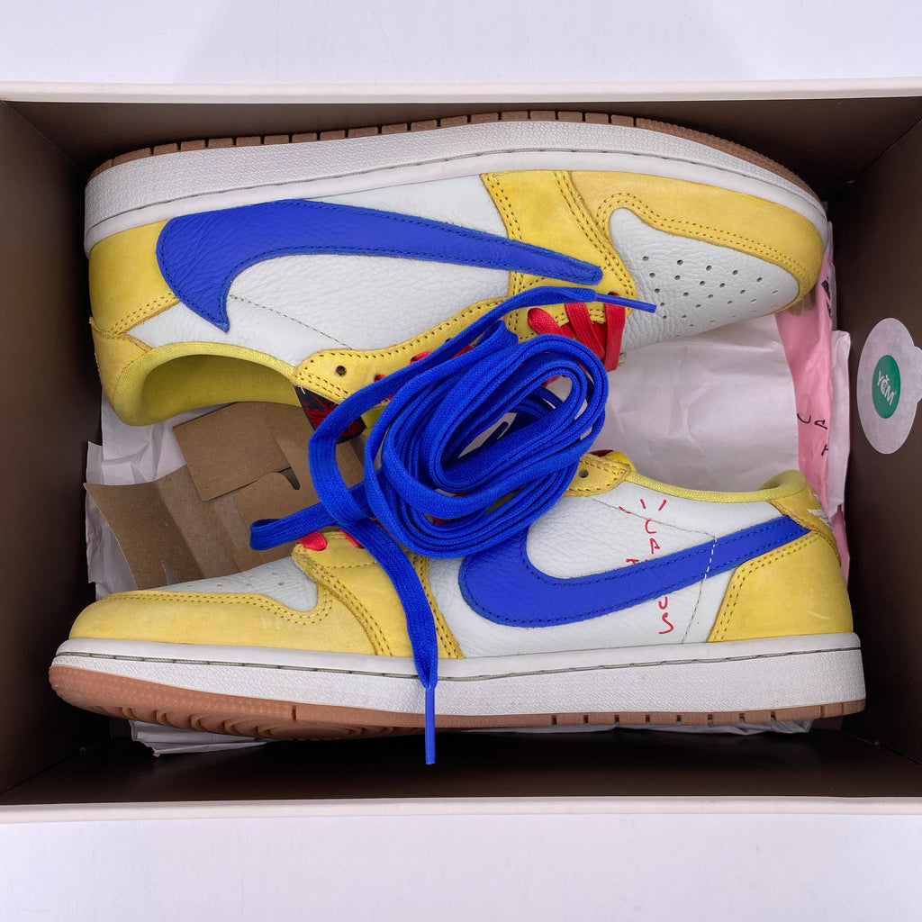 Air Jordan (W) 1 Low "Travis Scott Canary" 2024 Used Size 9.5W