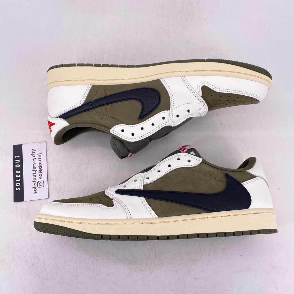 Air Jordan 1 Low OG SP "Travis Scott Medium Olive" 2024 New Size 13