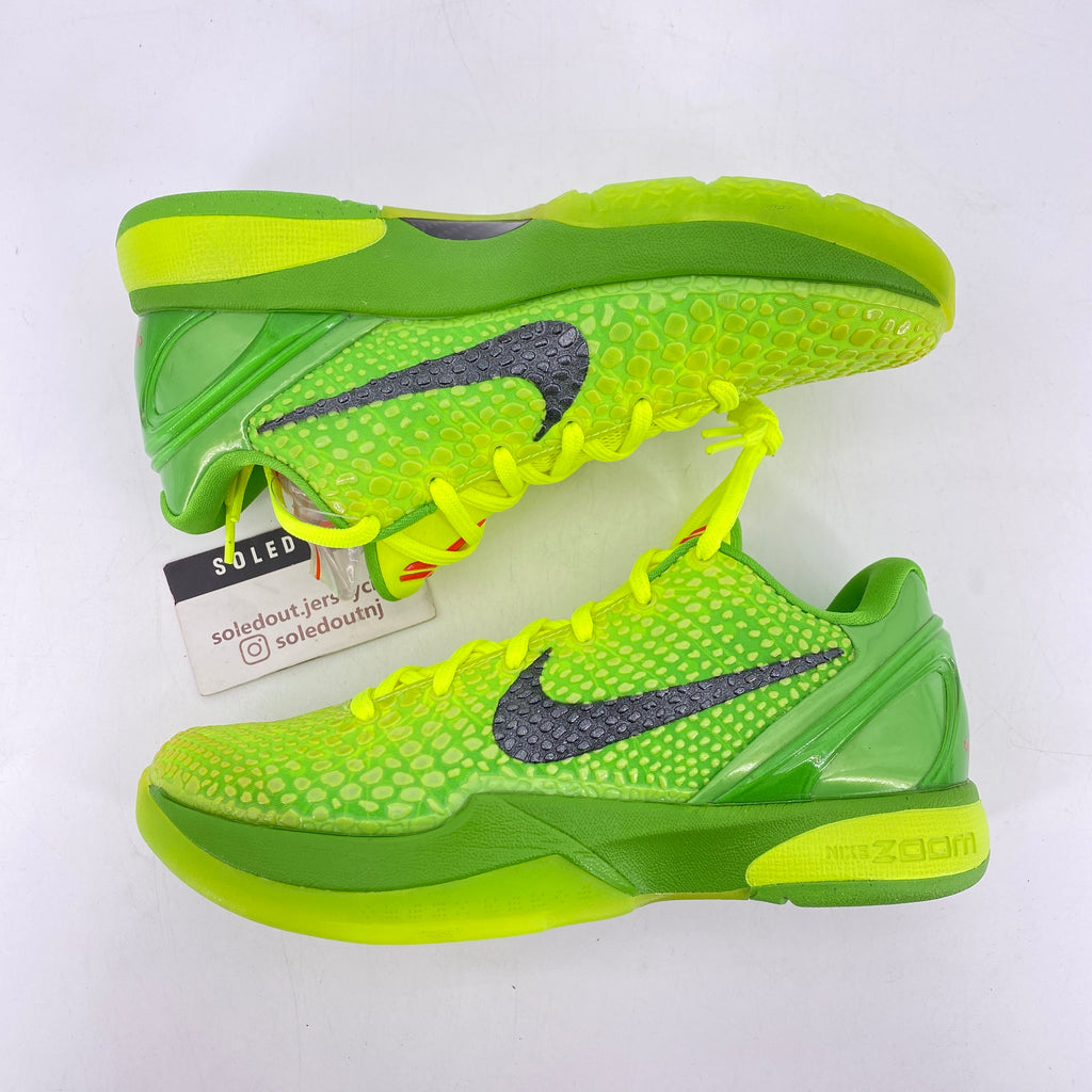 Nike Kobe 6 Protro "Grinch" 2020 New Size 7