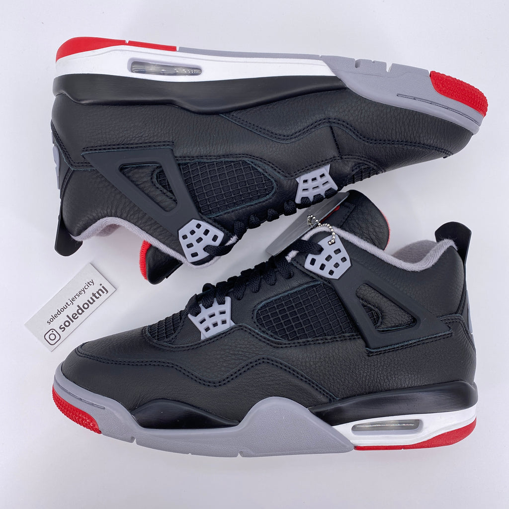 Air Jordan 4 Retro "Bred Reimagined" 2024 New Size 9