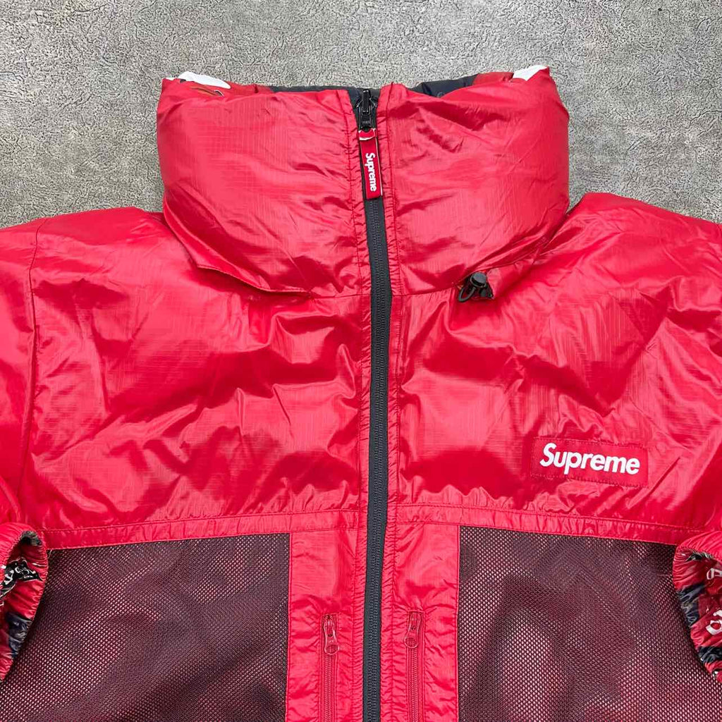 Supreme Jacket "REVERSIBLE FEATHERWEIGHT" Red Used Size L