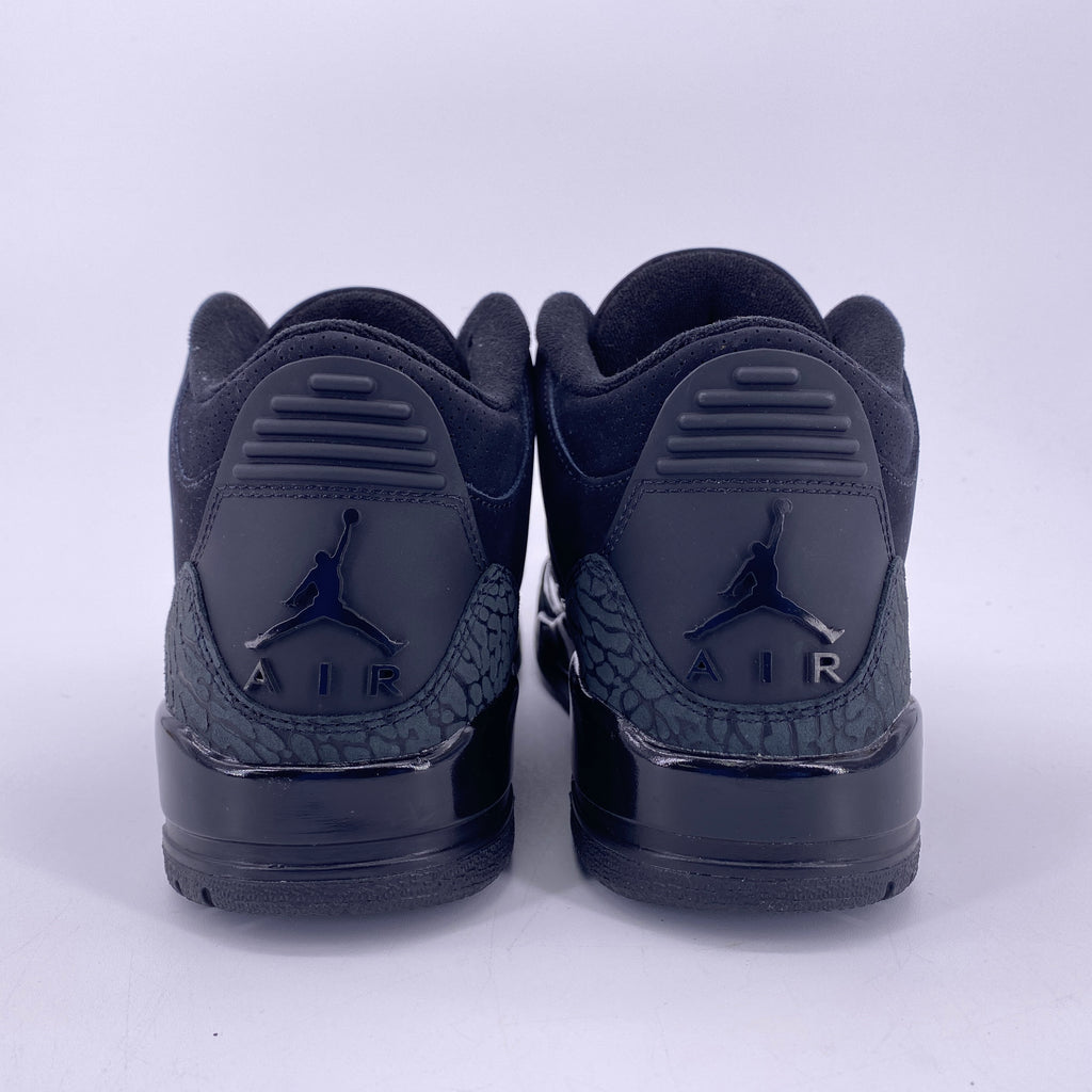 Air Jordan 3 Retro "Black Cat" 2025 New Size 8