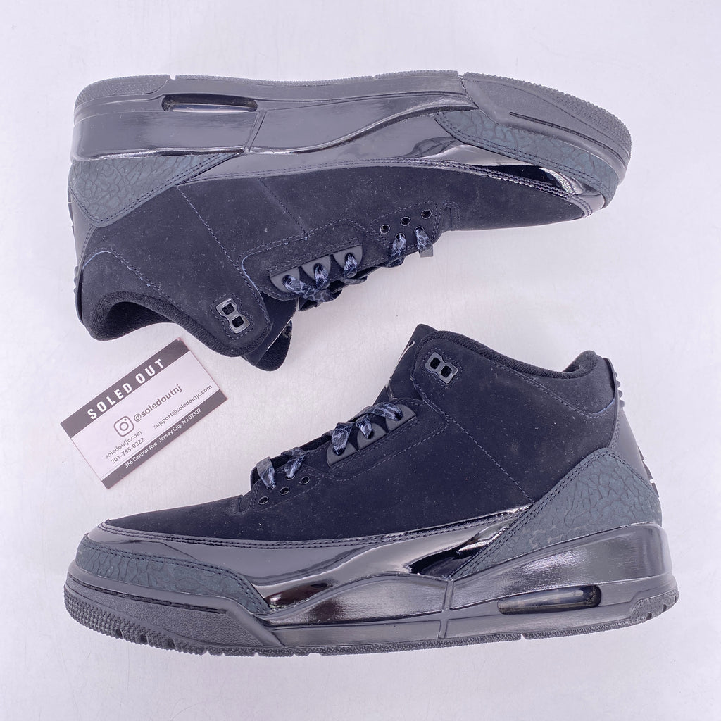 Air Jordan 3 Retro "Black Cat" 2025 Used Size 12