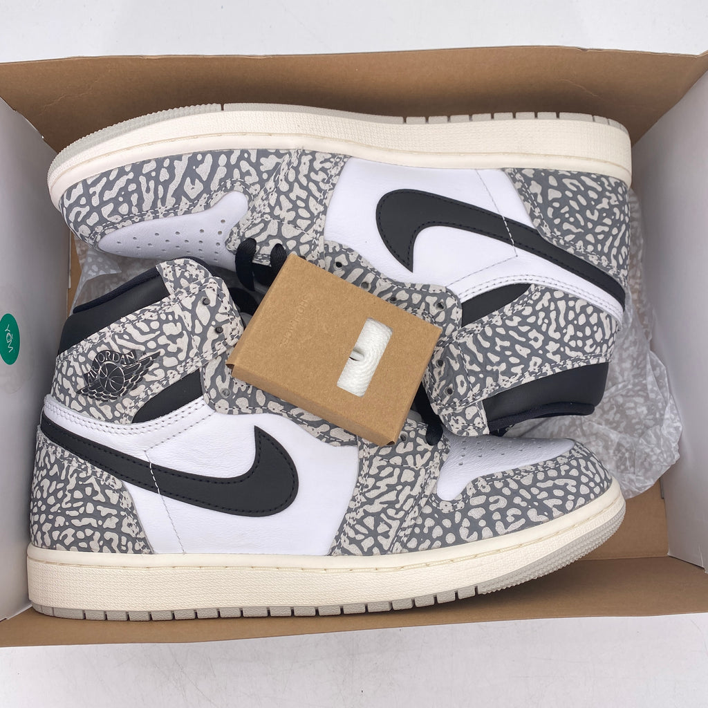Air Jordan 1 Retro High OG "White Cement" 2023 New Size 9