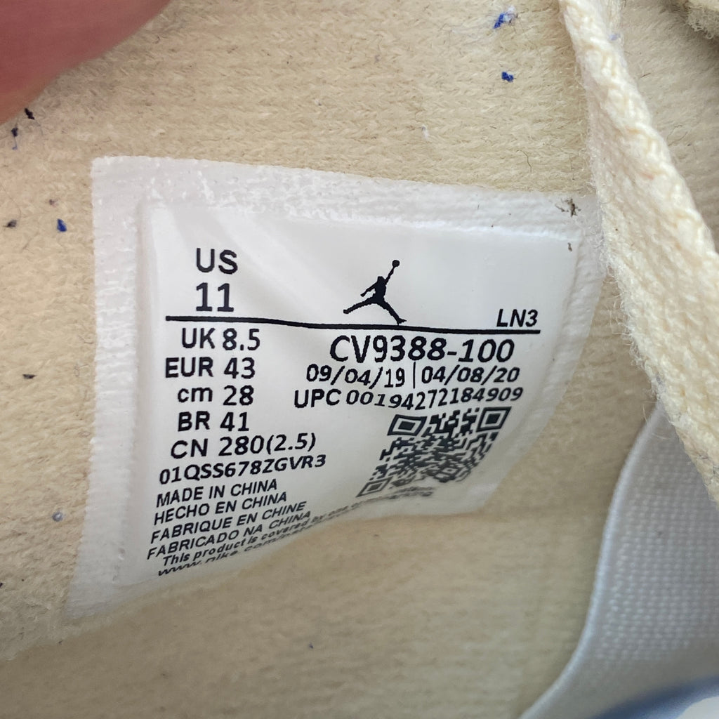 Air Jordan (W) 4 Retro "Ow Sail" 2020 Used Size 11W