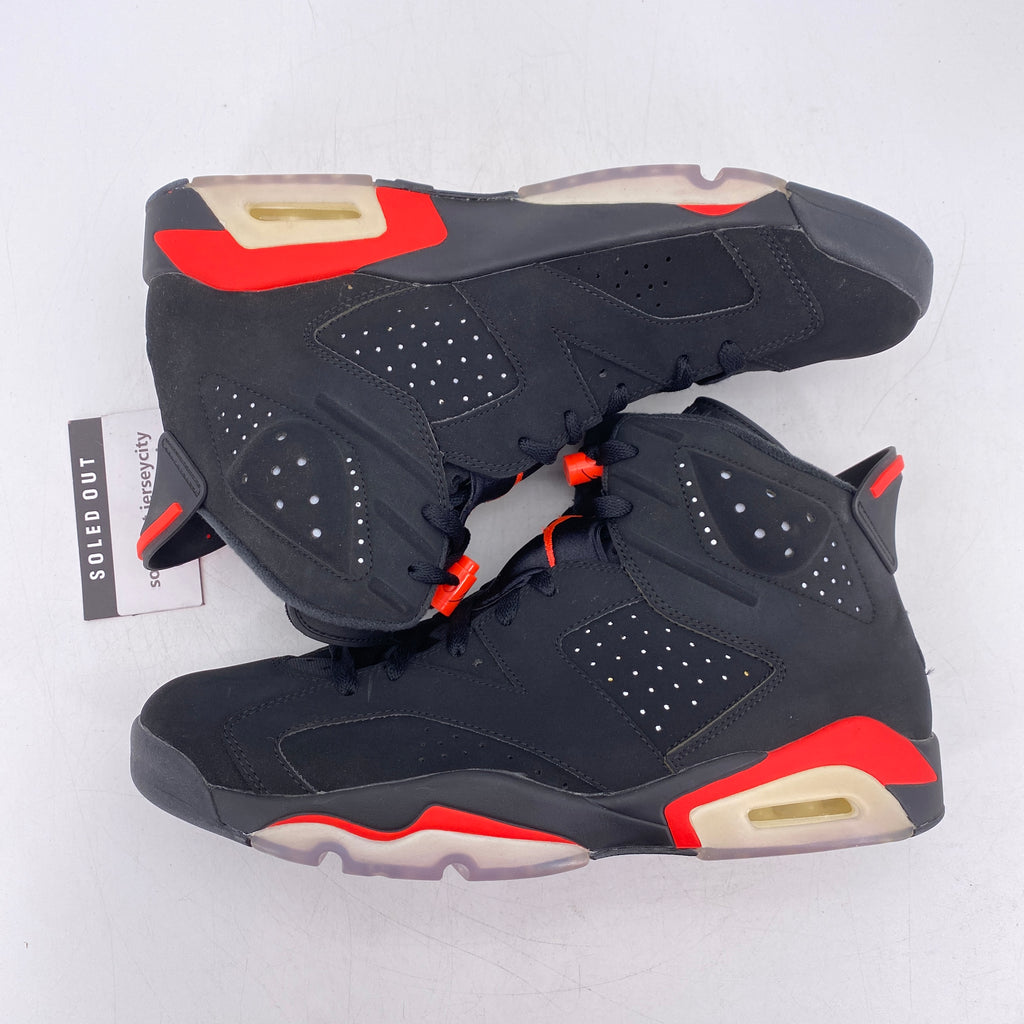 Air Jordan 6 Retro "Infrared Black" 2019 New Size 11.5