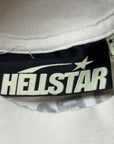 Hellstar T-Shirt "GLITTER P2P" White New Size XL