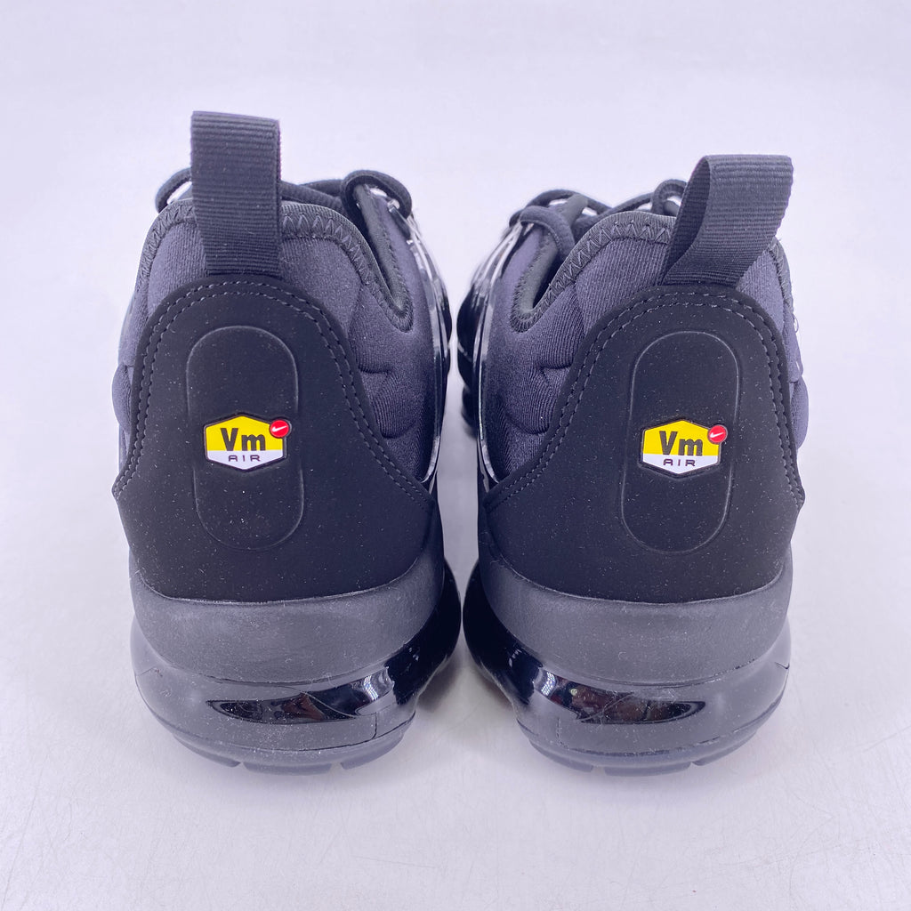 Nike Air Vapormax Plus "TRIPLE BLACK" 2018 New Size 10