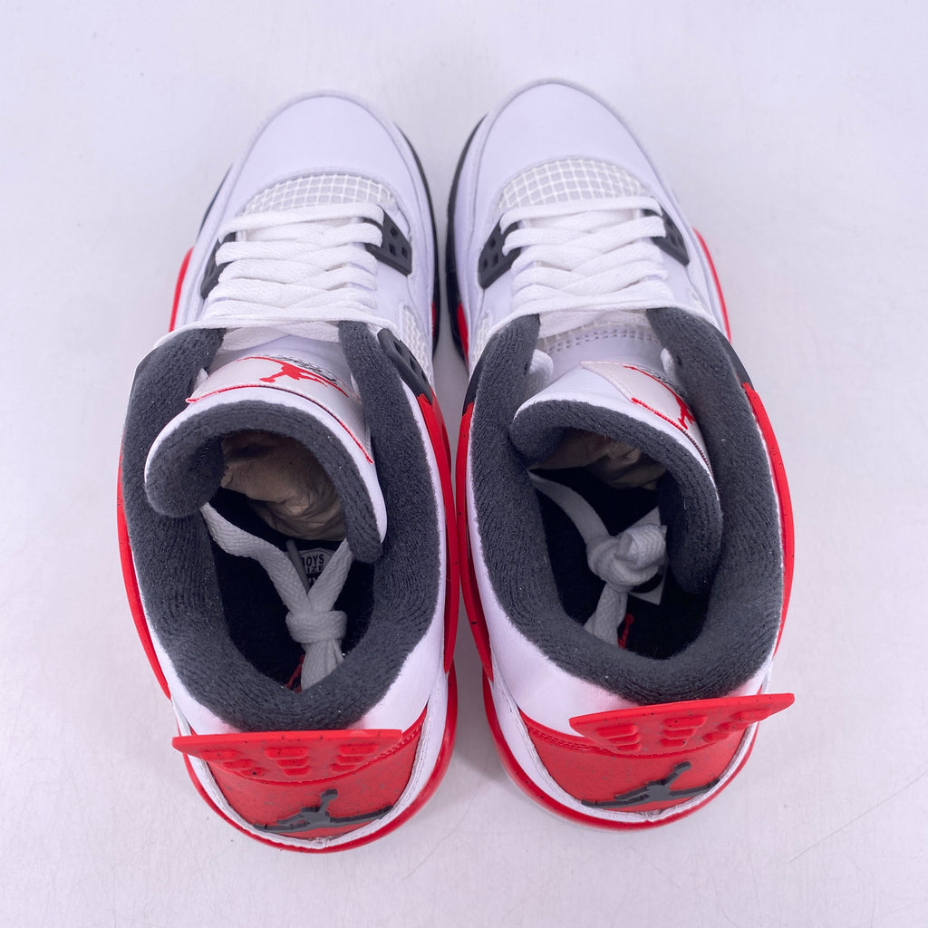 Air Jordan (GS) 4 Retro "Red Cement" 2023 New Size 7Y