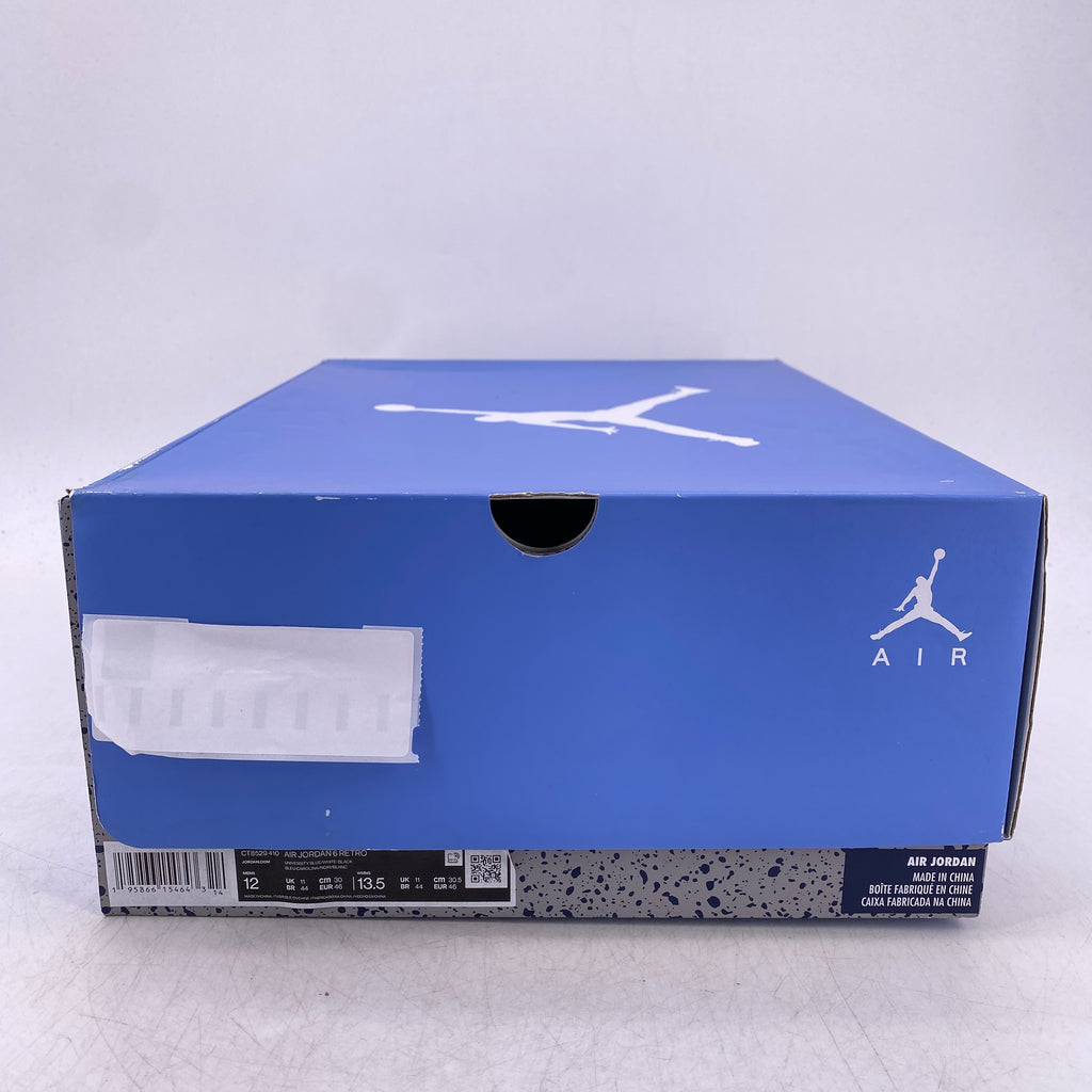 Air Jordan 6 Retro "Unc" 2022 New Size 12