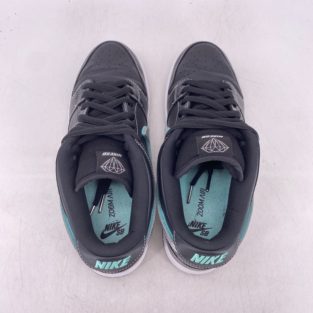 Nike SB Dunk Low "Black Diamond" 2018 Used Size 10.5