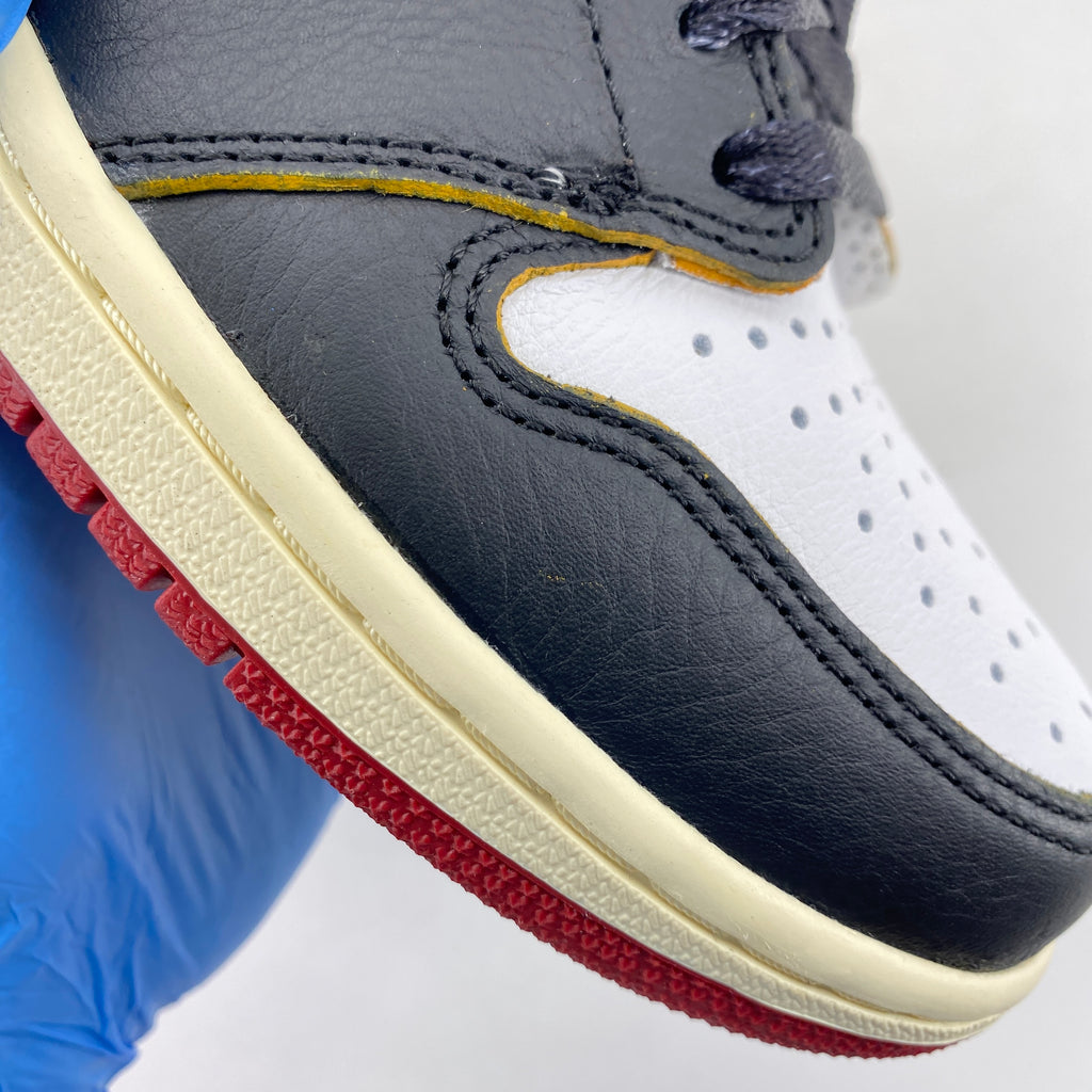 Air Jordan 1 Retro High OG "Union Black Toe" 2018 New Size 8