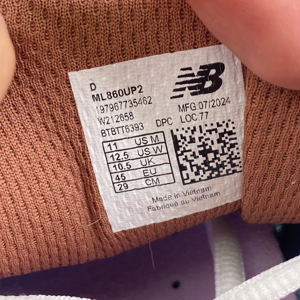 New Balance 860v2 "Up There 2000'S Tropes" 2024 Used Size 11