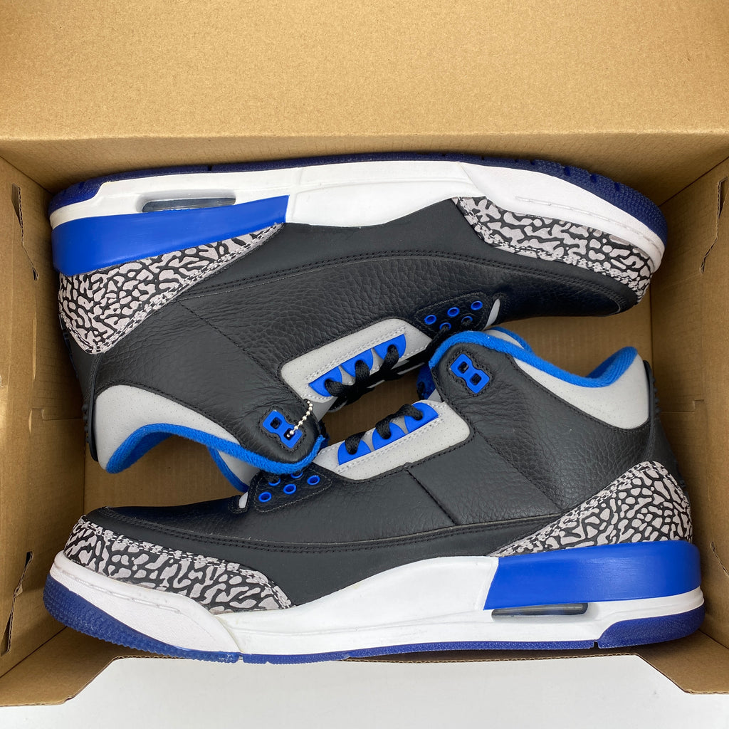Air Jordan 3 Retro "Sport Blue" 2014 New Size 11.5