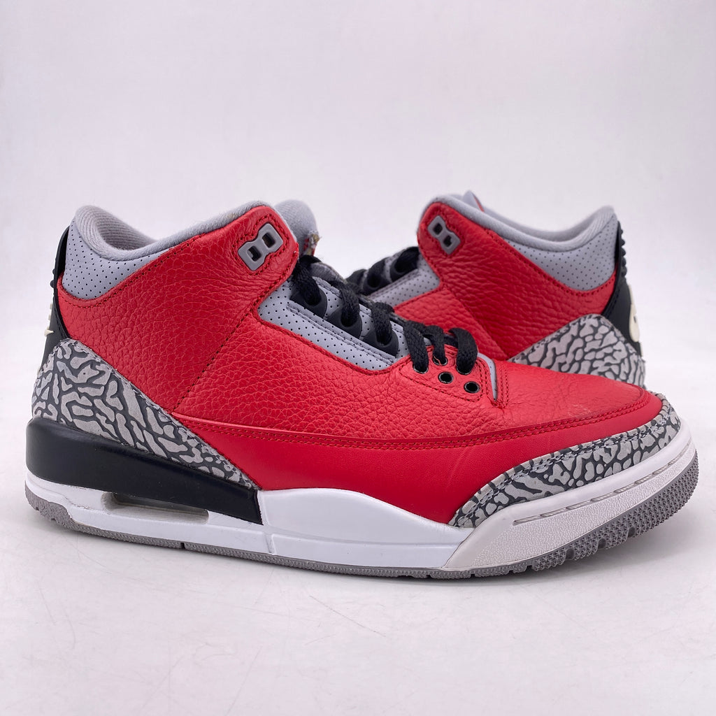 Air Jordan 3 Retro "Unite Fire Red" 2020 Used Size 7.5