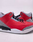 Air Jordan 3 Retro "Unite Fire Red" 2020 Used Size 7.5