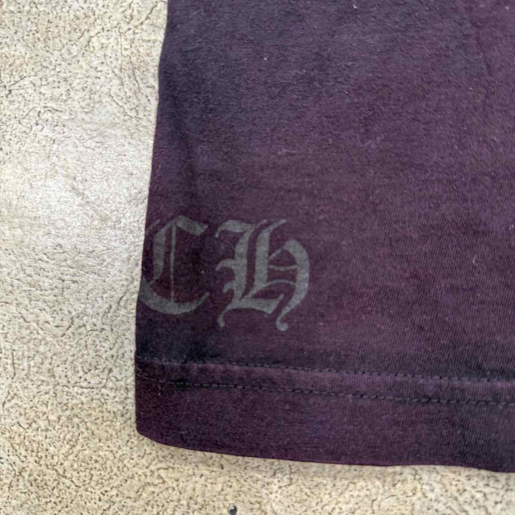 Chrome Hearts Long Sleeve "HORSESHOE STAFF" Black Used Size XL