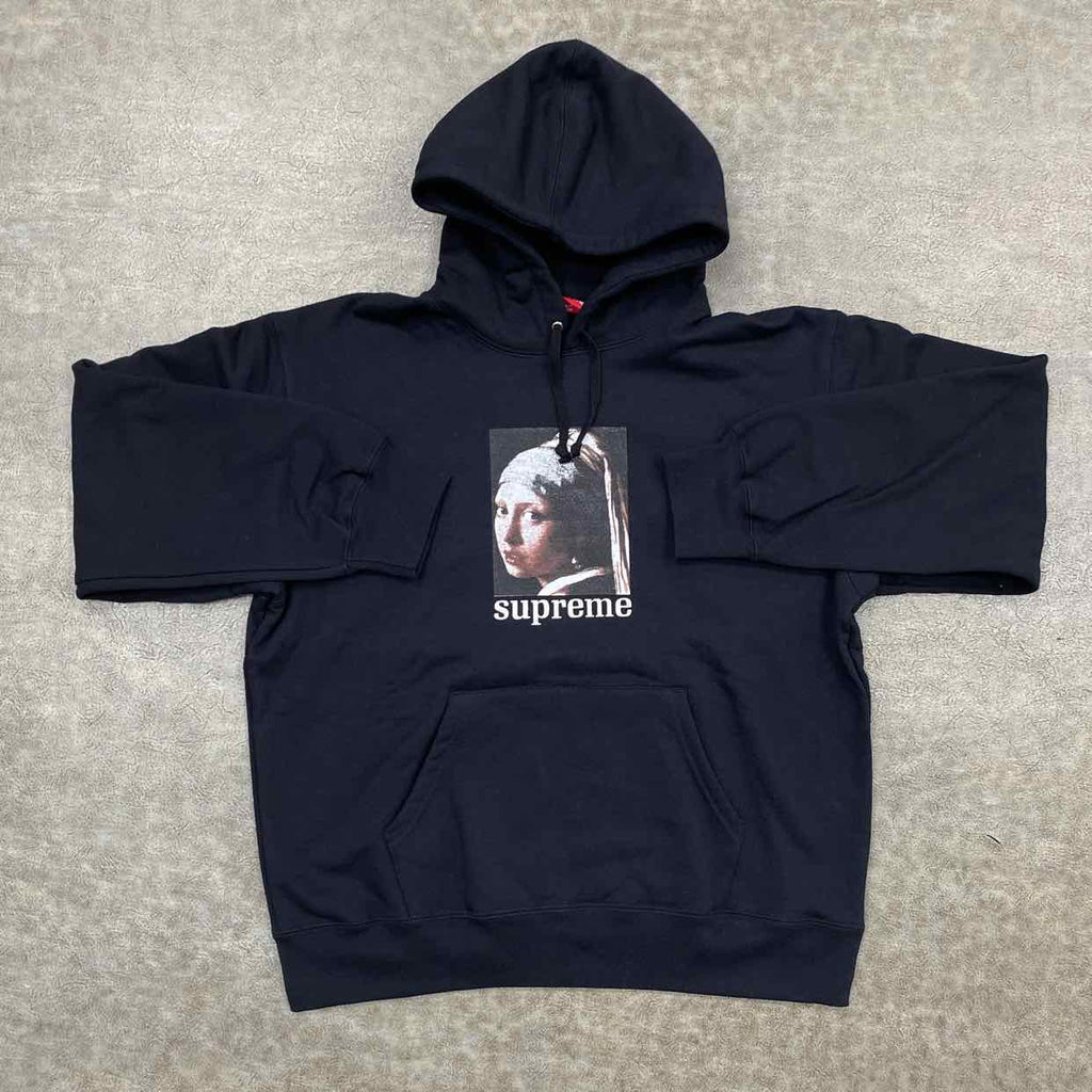 Supreme Hoodie "PEARL" Black New Size L