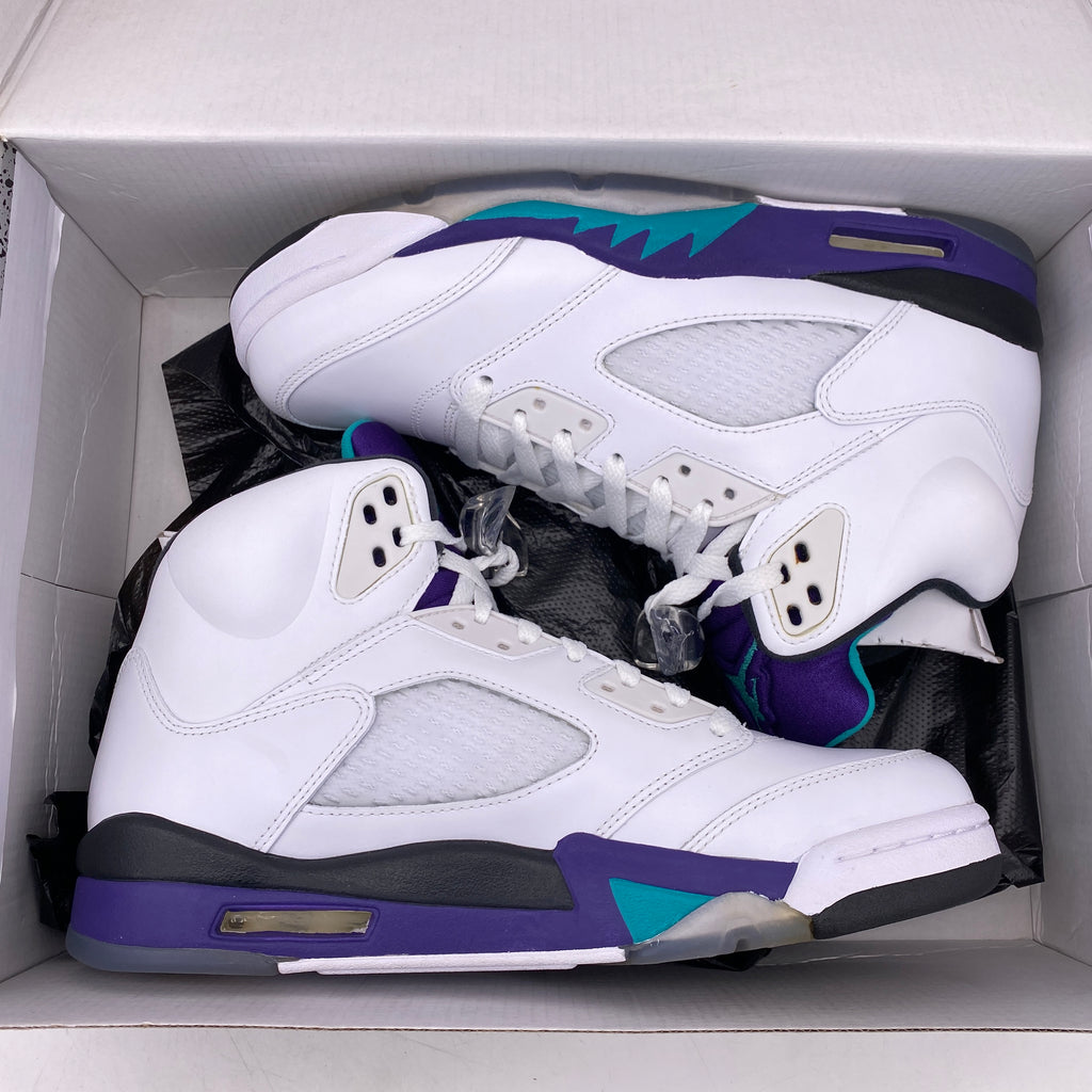 Air Jordan 5 Retro "Grape" 2013 New Size 8.5