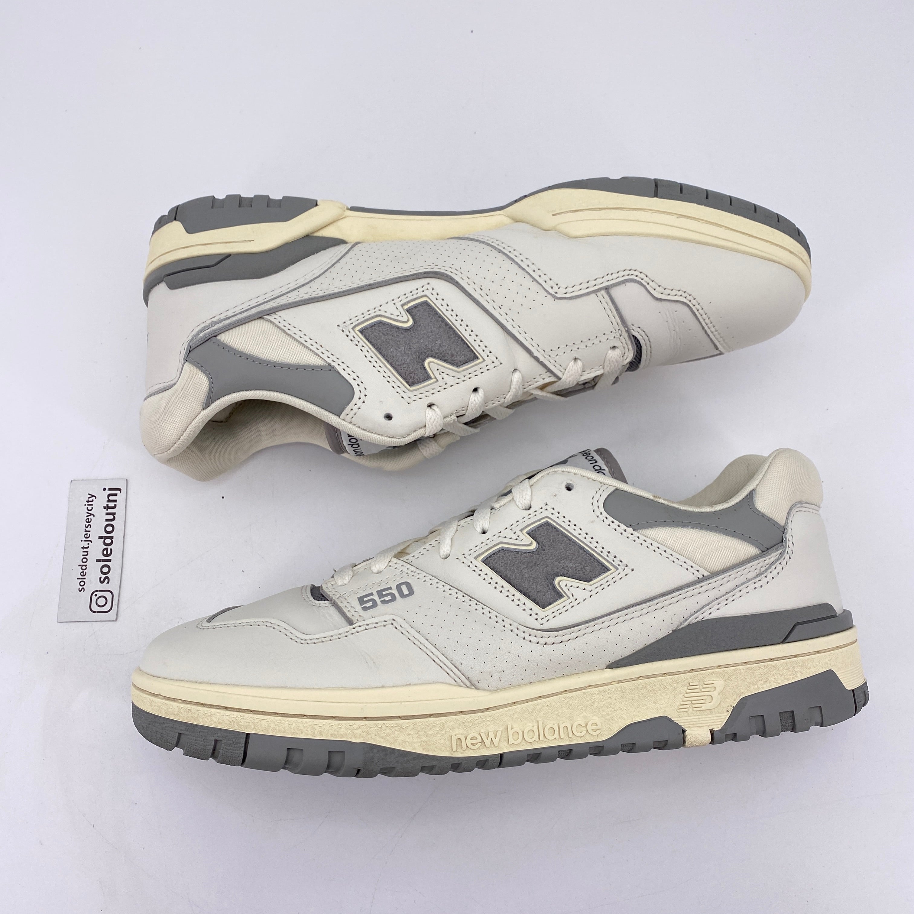 New Balance 550 / ALD &quot;White Grey&quot; 2020 Used Size 12