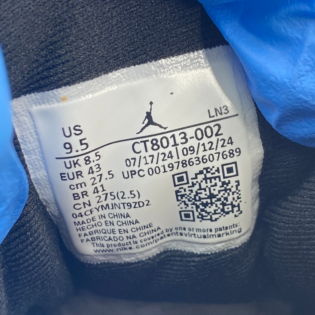 Air Jordan 12 Retro "Flu Game" 2025 New Size 9.5