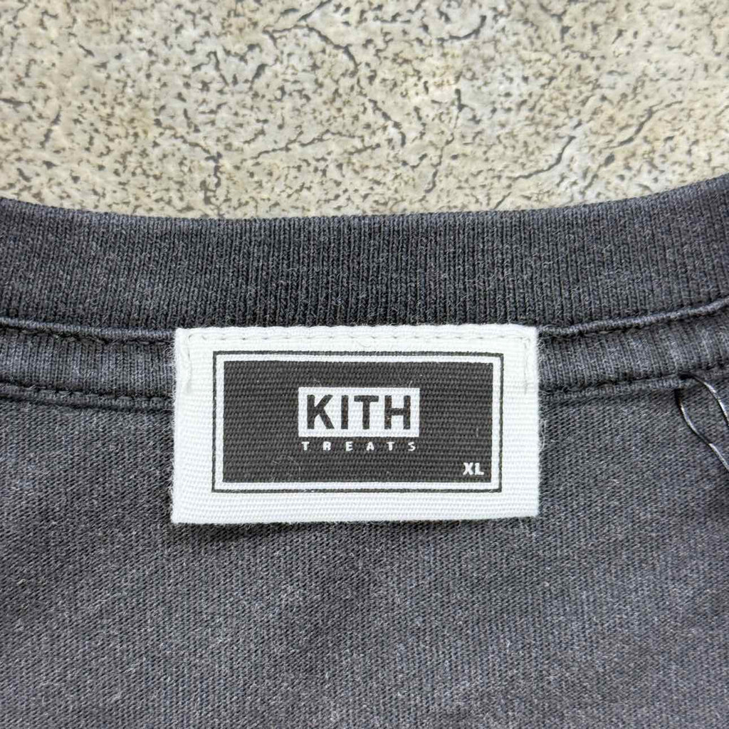 Kith Long Sleeve "TREATS CRAVING VINTAGE" Black New Size XL