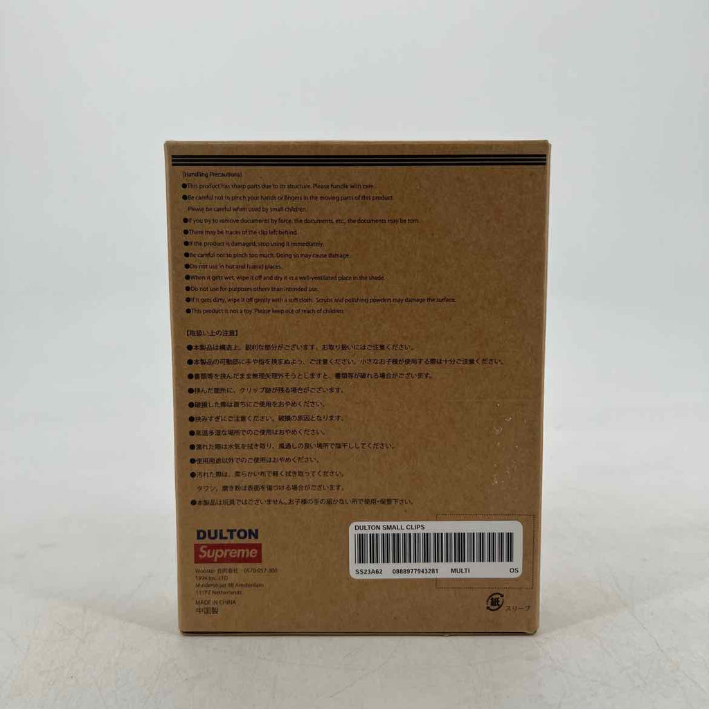 Supreme "DULTON CLIPS" New Multi-Color
