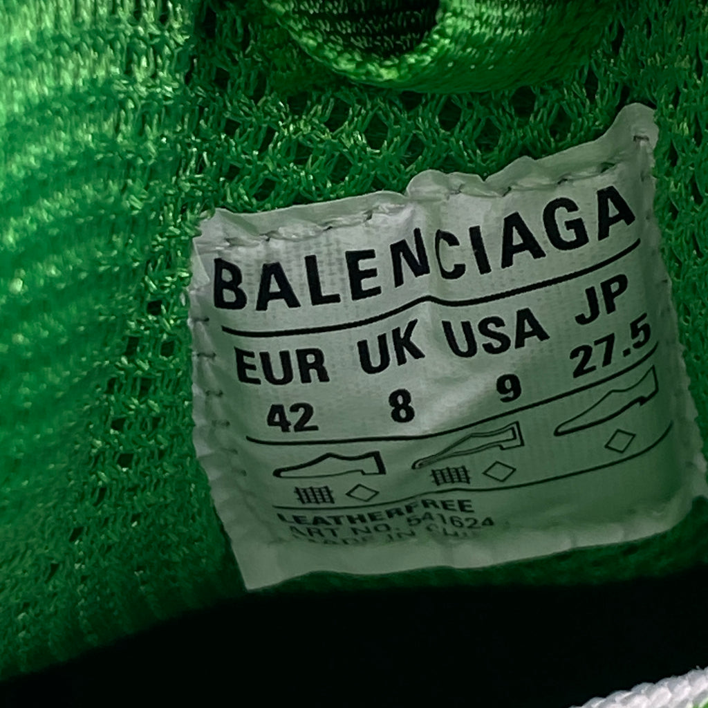 Balenciaga Triple S "Neon Green"  Used Size 9