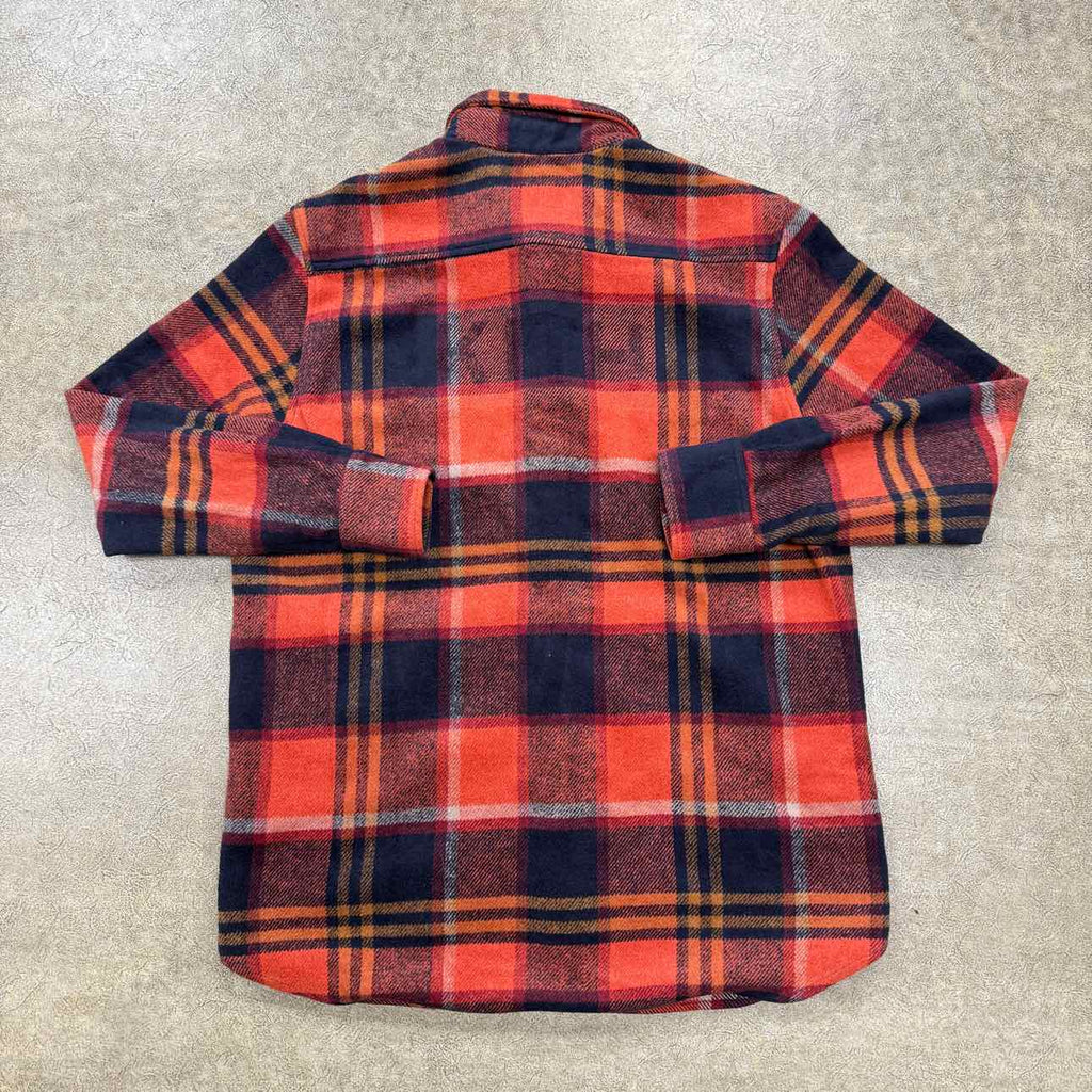 Kith Jacket "PLAID PRINT" Orange Used Size XL
