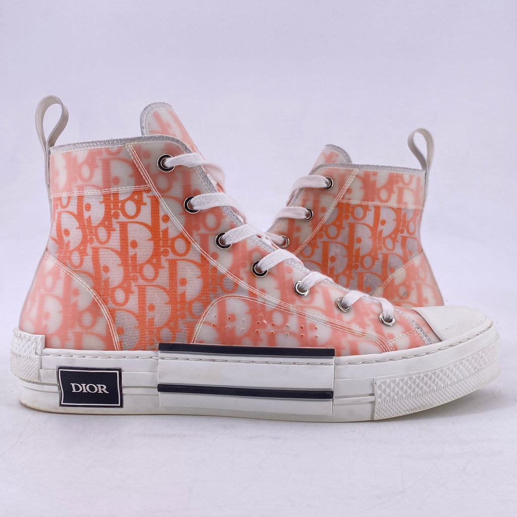 Dior B23 High "Orange Oblique"  Used Size 43