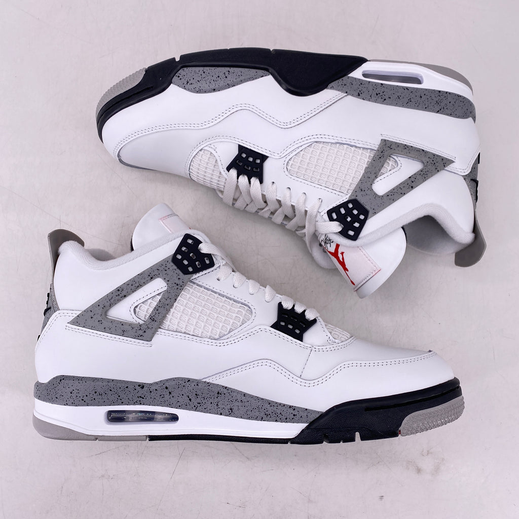 Air Jordan 4 Retro "White Cement" 2025 New Size 11