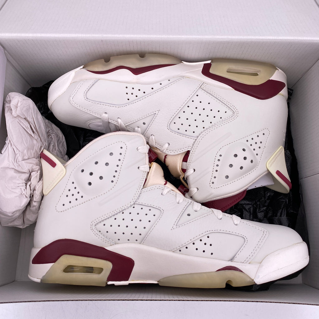 Air Jordan 6 Retro "Maroon" 2015 New Size 8.5
