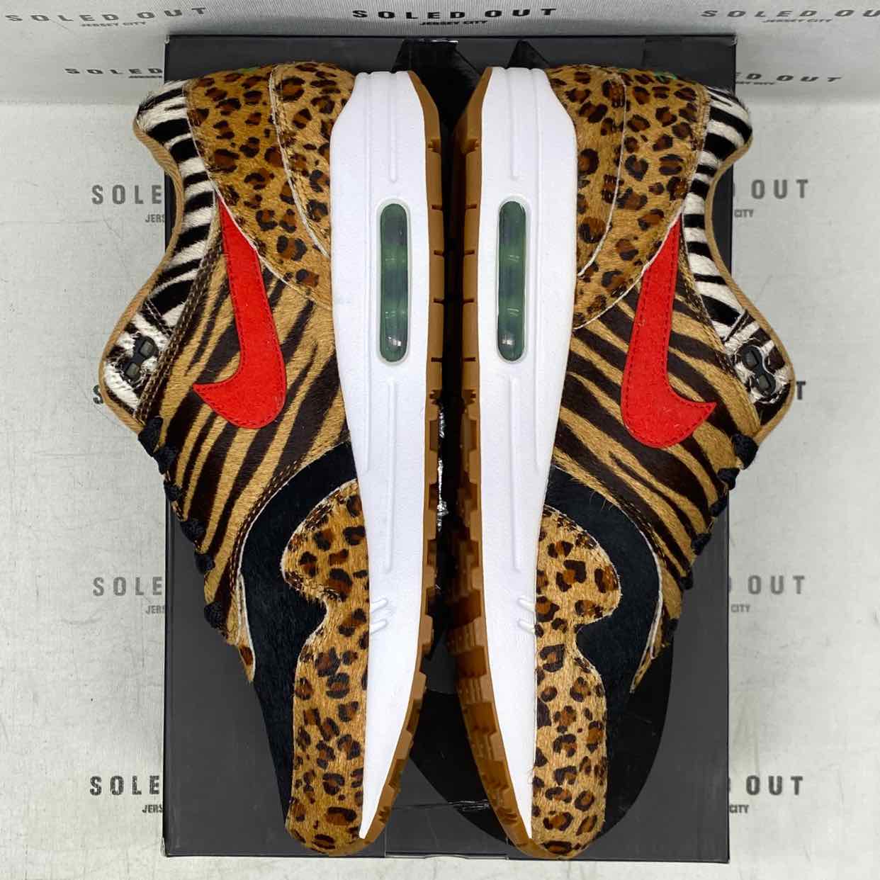 Nike Air Max 1 DLX &quot;Animal Pack 2.0&quot; 2018 New (Cond) Size 10.5
