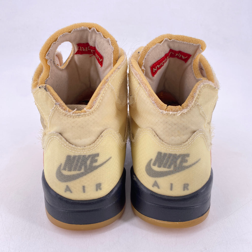 Air Jordan 5 Retro "Ow Sail" 2020 Used Size 9.5