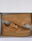 Nike Air Force 1 Low "Supreme Wheat" 2021 New (Cond) Size 10