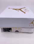 Air Jordan (W) 4 Retro "Metallic Gold" 2024 New Size 12W