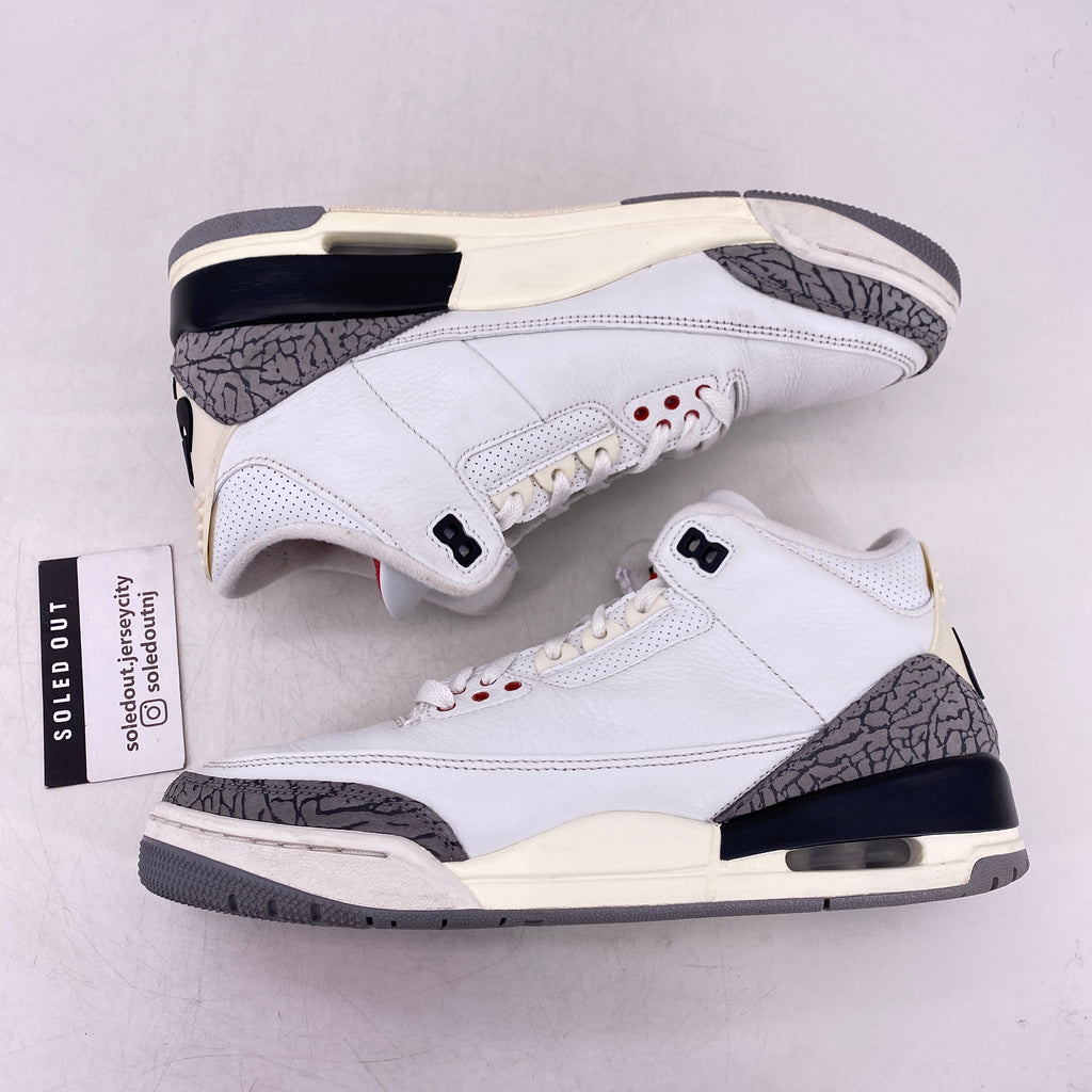 Air Jordan 3 Retro "White Cement Reimagined" 2023 Used Size 9.5