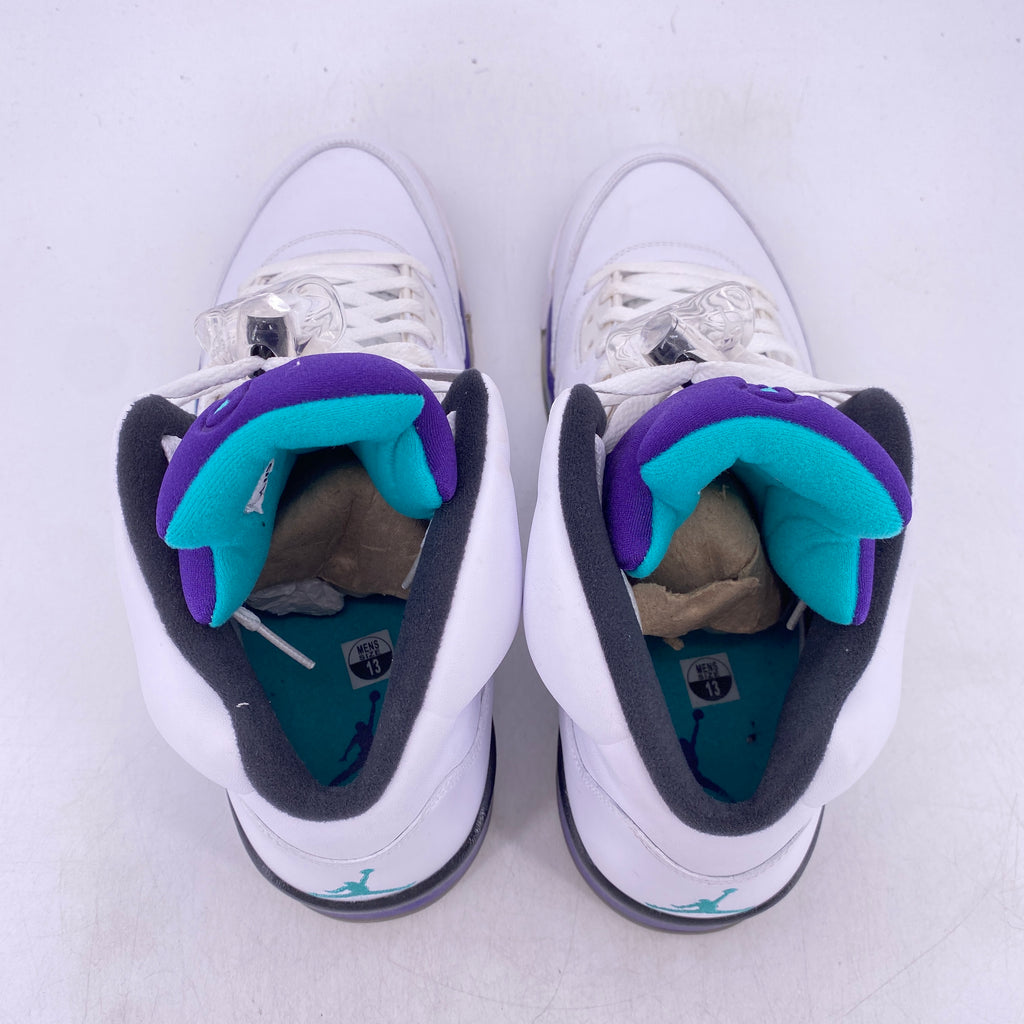 Air Jordan 5 Retro "Grape" 2013 Used Size 13