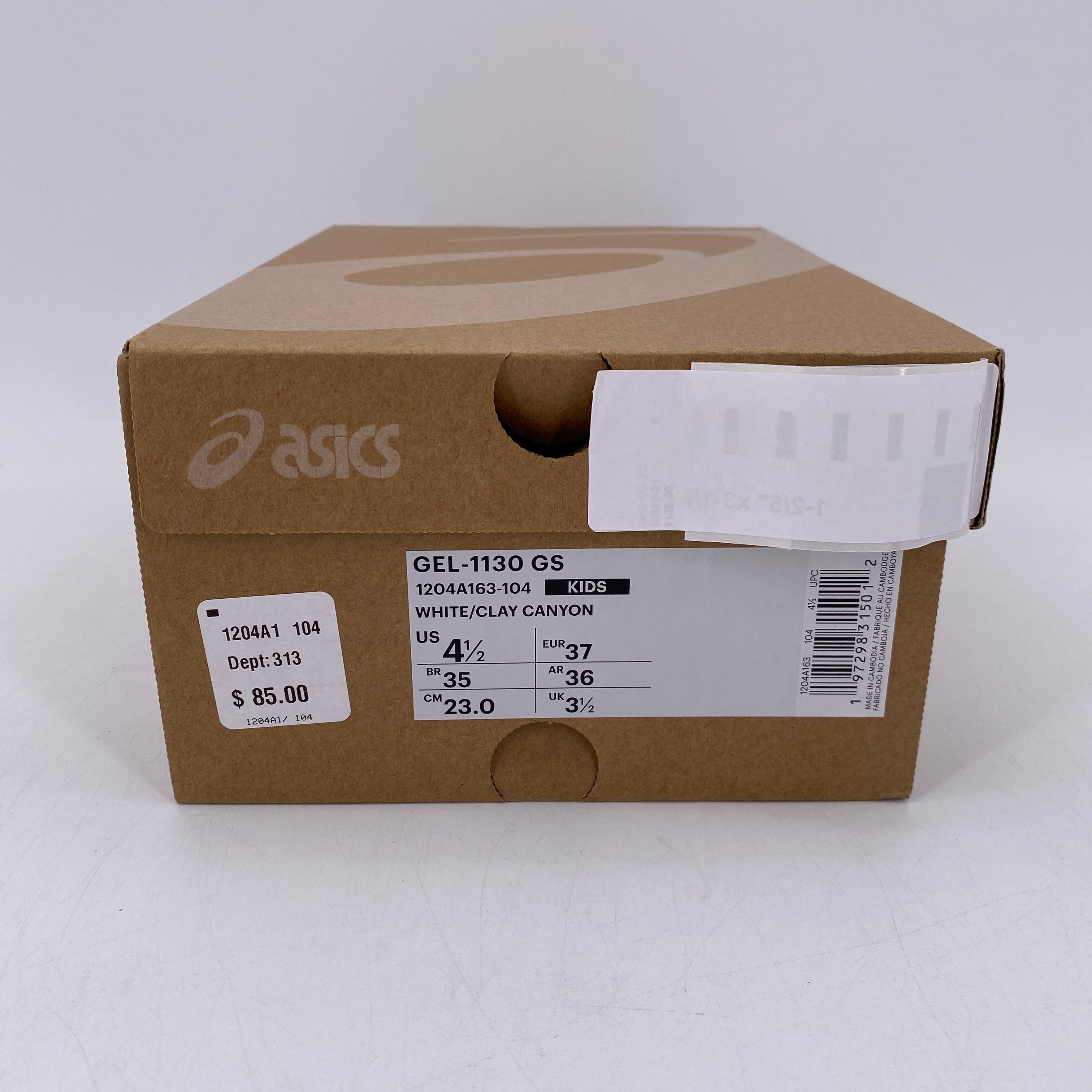 Asics (GS) Gel-1130 &quot;White Clay Canyon&quot; 2023 New Size 4.5Y