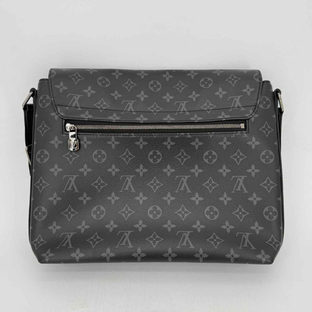 Louis Vuitton Messenger Bag "DISTRICT" Used Black Size PM